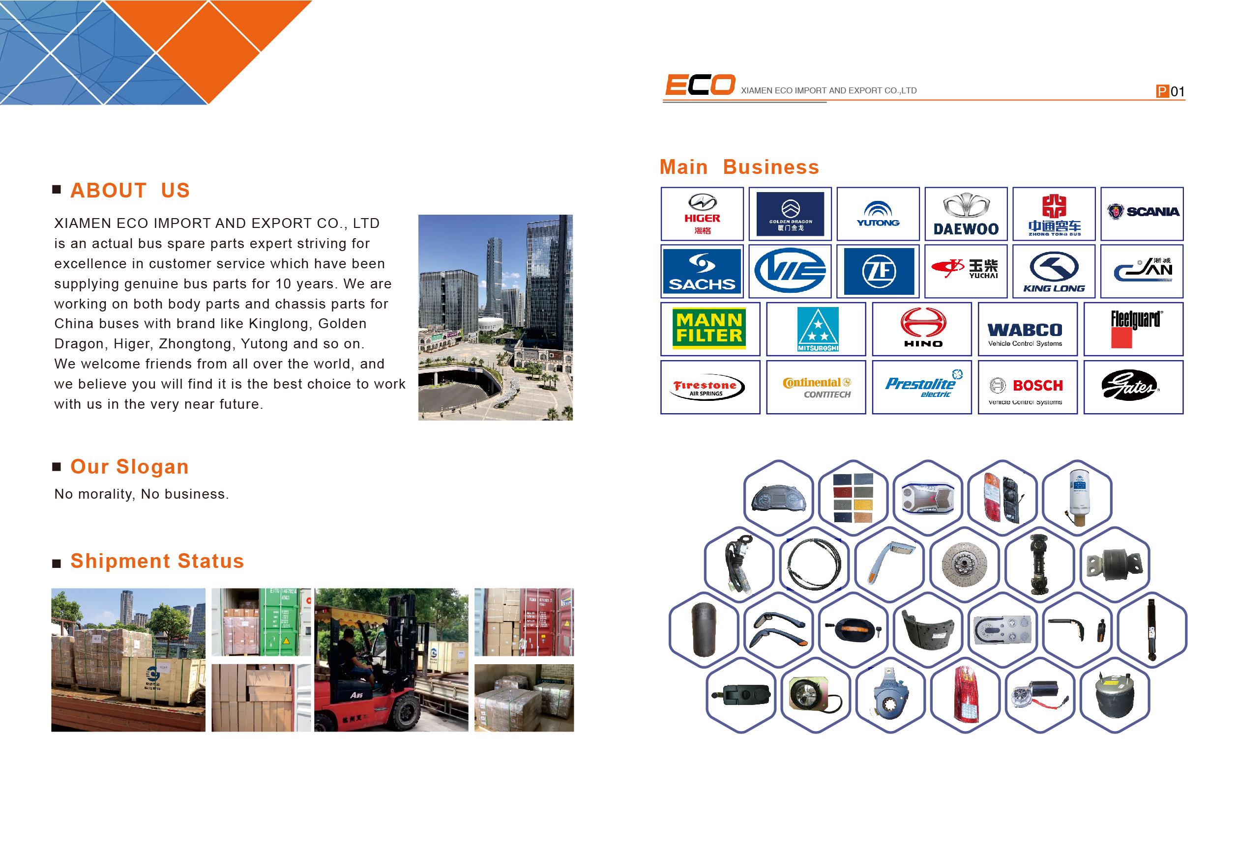 chian bus parts offer