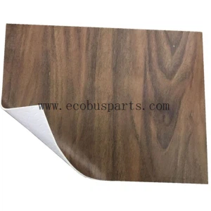 Arddull Grawn Pren Lledr PVC Bws